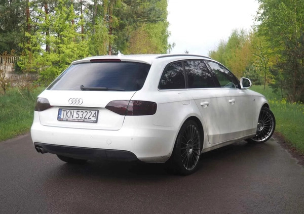 Audi A4 cena 32900 przebieg: 189830, rok produkcji 2009 z Leśna małe 742